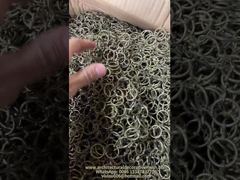 देखें कि कॉपर चेन रिंग मेश पर्दे आंतरिक ड्रेपरी 10 मिमी क्यों चुनें