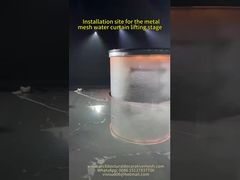 आपके लिए टिकाऊ स्टाइलिश छत के लिए स्टेनलेस स्टील धातु जाल छत विभिन्न आकार 0.8 मिमी से 3 मिमी