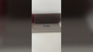 जुमाओ मेटल कॉइल ड्रेपरी मॉडर्न आर्किटेक्चरल मेश सॉल्यूशन