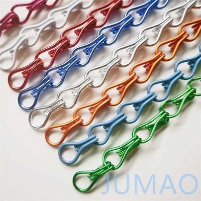 35x83 इंच चेन लिंक फ्लाई स्क्रीन धातु चेन लिंक दरवाजा पर्दा