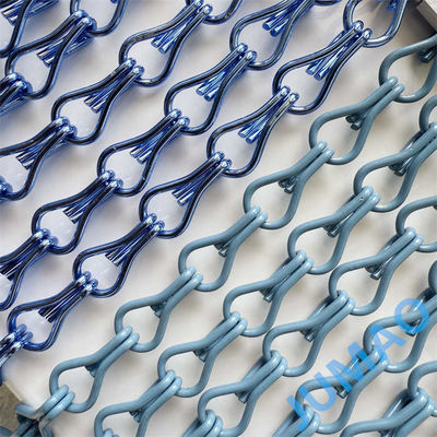 धातु श्रृंखला लिंक पर्दे अंतरिक्ष डिजाइन के लिए अंतिम समाधान