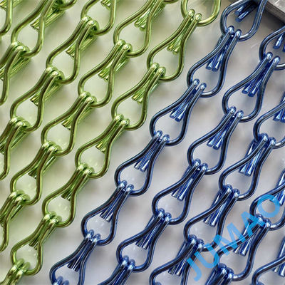 अद्भुत माहौल बनाएं एल्यूमीनियम मिश्र धातु श्रृंखला पर्दे वैकल्पिक हैंगर ट्रैक