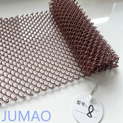 रेस्तरां आंतरिक धातु जाल पर्दे सुरुचिपूर्ण और व्यावहारिक कक्ष विभाजन प्रदान करते हैं