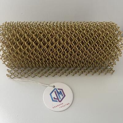 Corrosion Resistant And Weatherproof Metal mesh curtain texture 2.0mm Diameter offering performance and modern design aesthetics